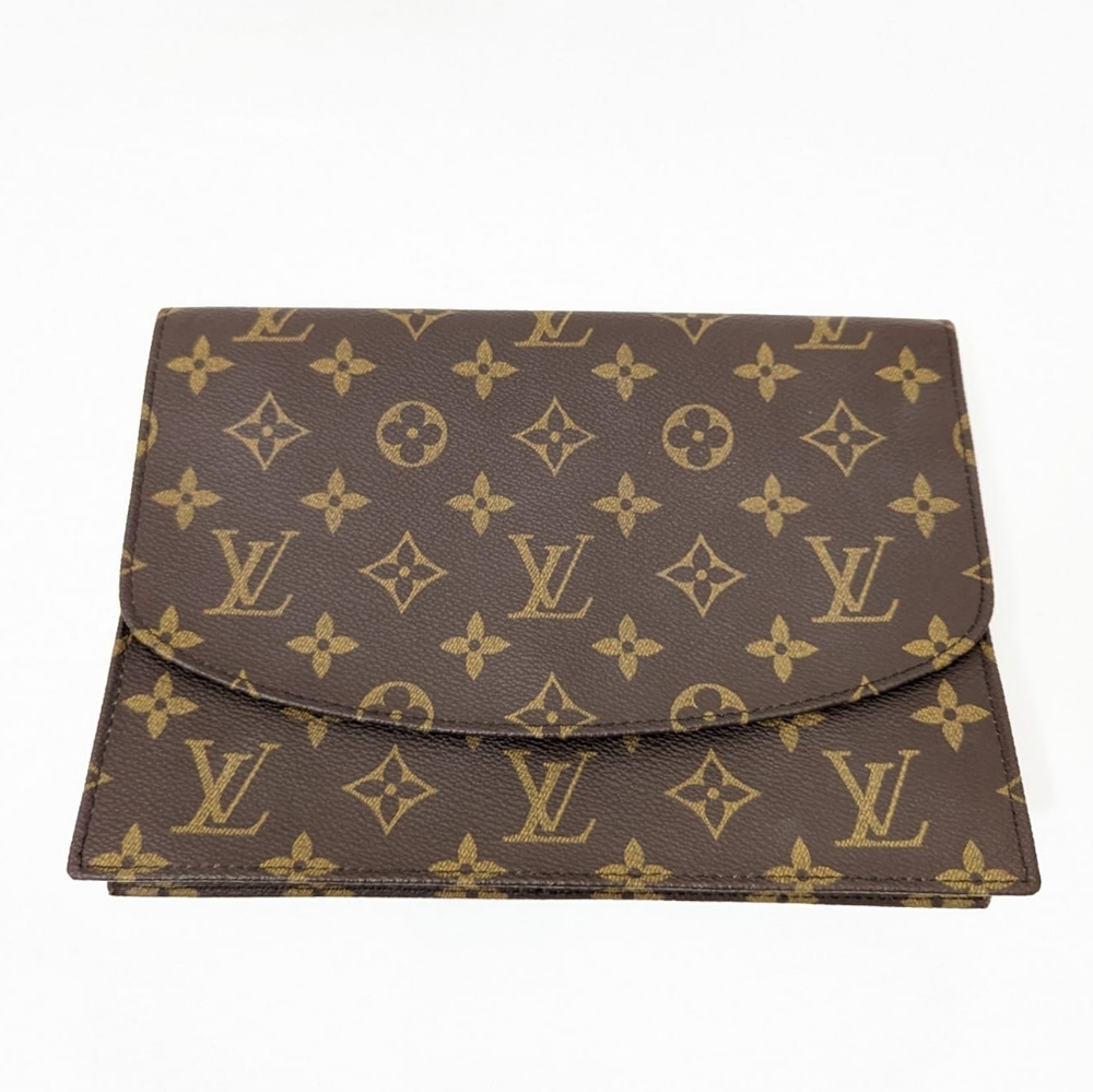 ✨️💎Excellent conditio Authentic Louis Vuitton Pochette Rabat Monogram 23 Clutch - Picture 6 of 17